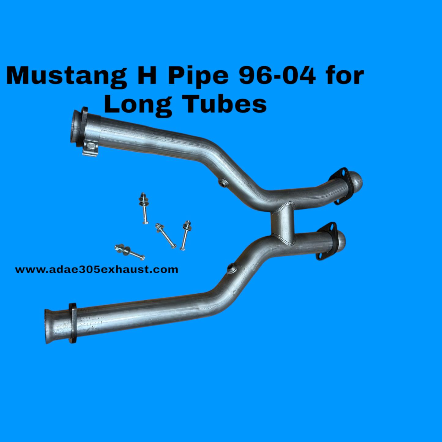 Mustang H Pipe 96-04 for Long Tubes 2.5