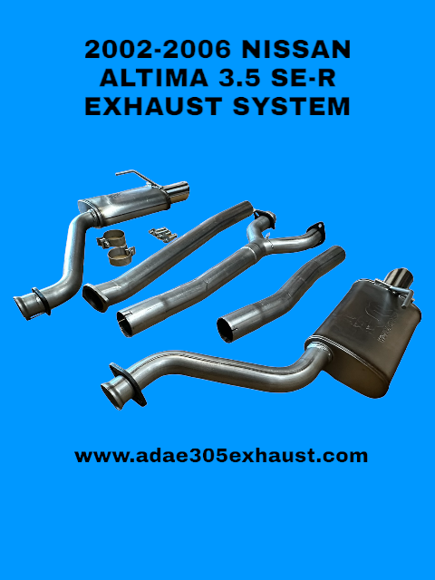 2002-2006 NISSAN ALTIMA 3.5 SE-R EXHAUST SYSTEM