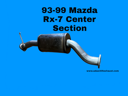 93-99 Mazda Rx-7 Center Section 3" Stainless Steel (409)