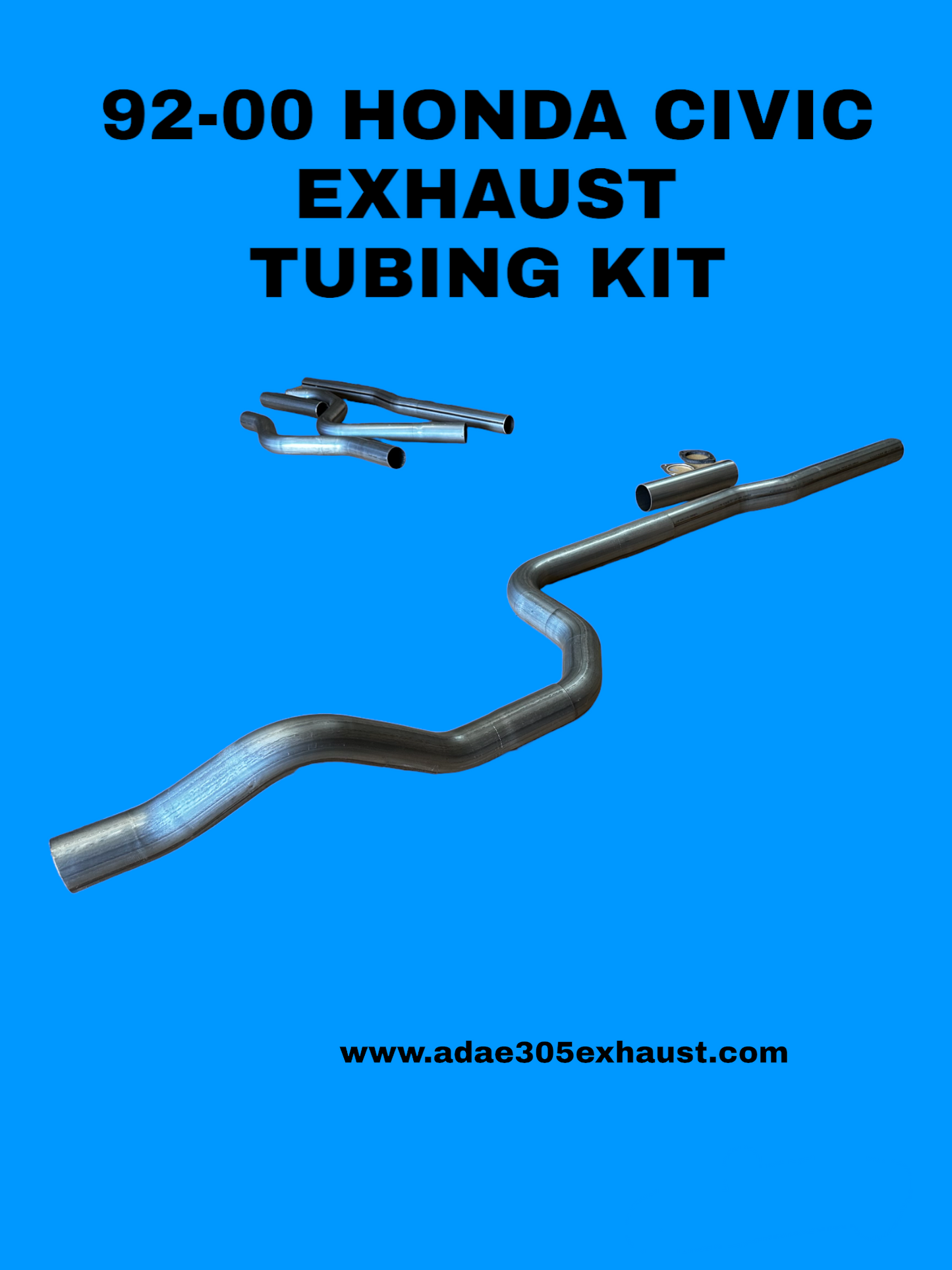 92-00 HONDA CIVIC EXHAUST TUBING KIT