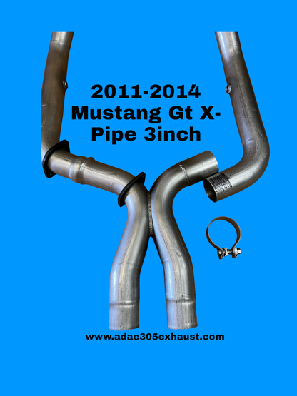 2011-2014 MUSTANG GT X PIPE