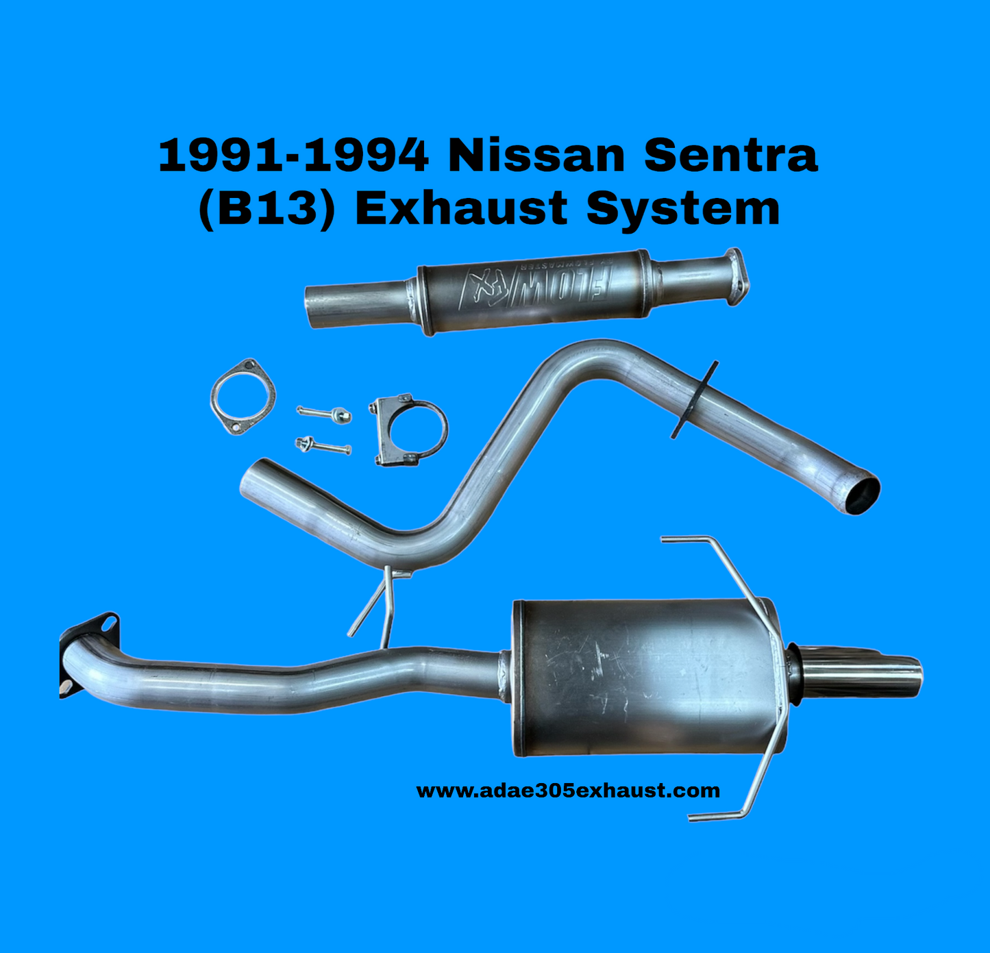1991-1999 Nissan Sentra Exhaust System