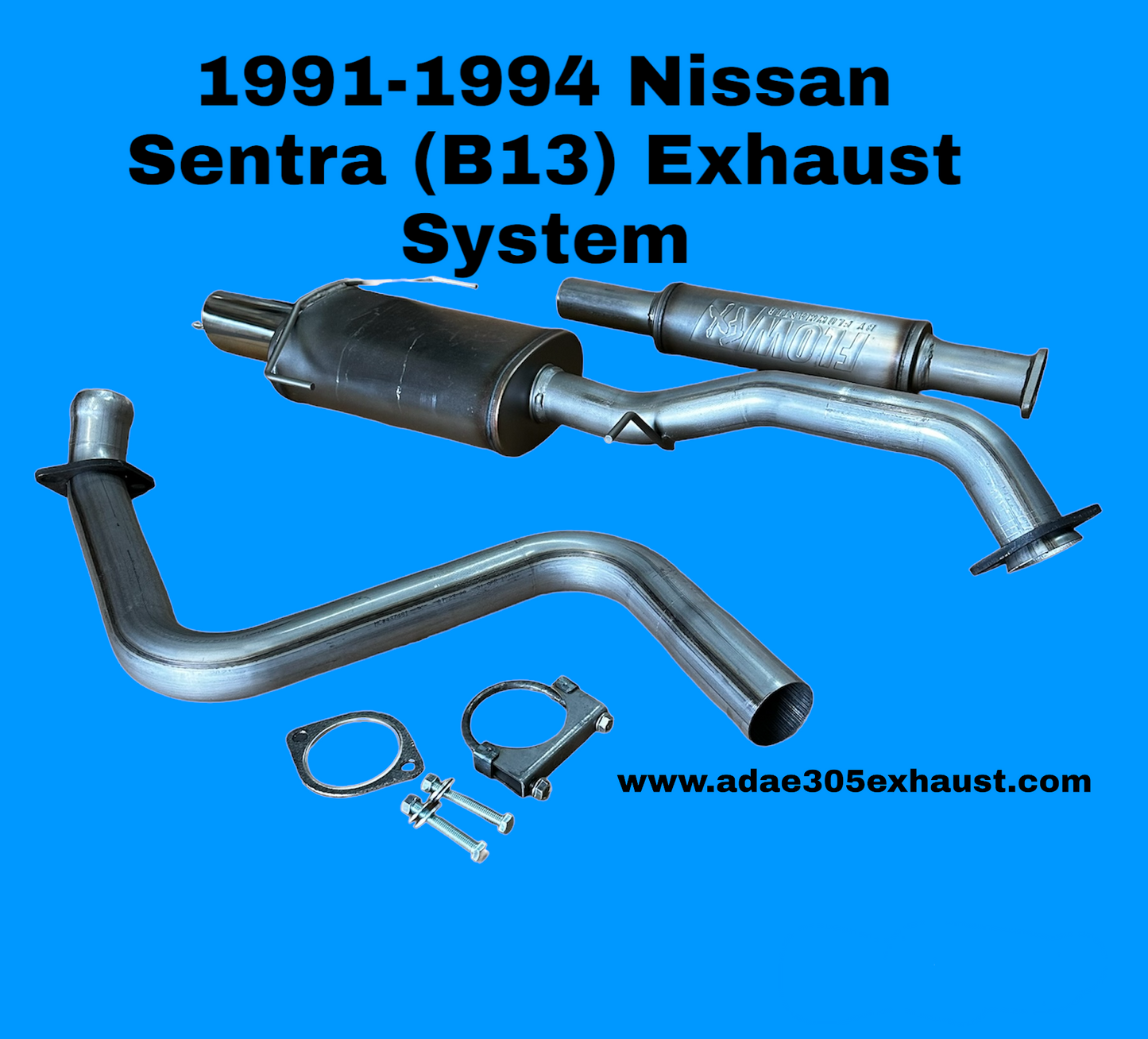 1991-1999  Nissan Sentra   Exhaust System