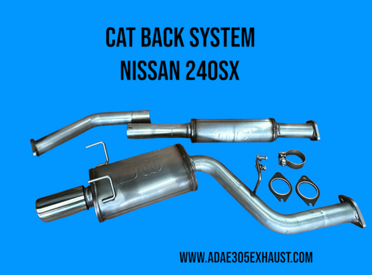 CAT-BACK SYSTEM FOR NISSAN 240SX