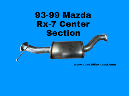 93-99 Mazda Rx-7 Center Section 3" Stainless Steel (409)