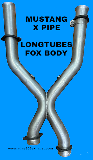 96-04 MUSTANG X PIPE FOR BBK, MAC LONGTUBES